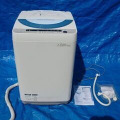 SHARP シャープ 全自動洗濯機 5.5kg ES-GE55P...