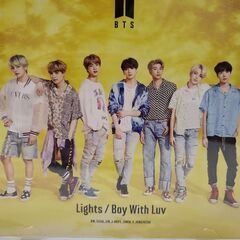 BTS　CD　Lights　/　Boy 　With　Luv 