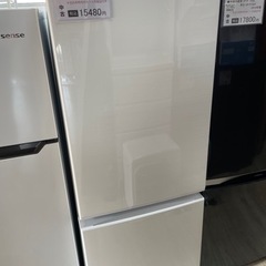 【中古】冷凍冷蔵庫2ドア 156L/アイリスAF156-WE/2...