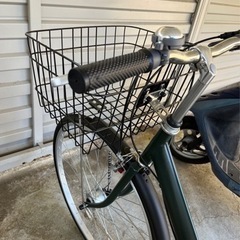 自転車 27インチ 一度だけ使用したほぼ新品 ママチャリ
