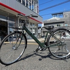 【ネット決済】自転車 27インチ 一度だけ使用したほぼ新品 ママチャリ