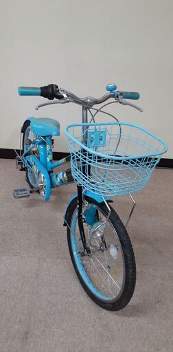 【北見市】自転車　TAKEDA LIKE A FLAWER FRANCIS 　20インチ STOLF02545 水色【引取限定】 (E1480anxY)