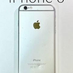 Apple iPhone6 シルバー