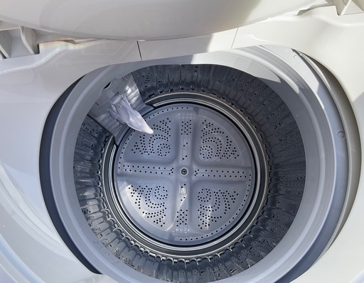 【RKGSE-974】特価！シャープ/SHARP/5.5kg/全自動洗濯機/ES-G5E3-KW/中古/2016年製/当社より近隣地域無料配達 RKGSE-974】特価！シャープ/SHARP/5.5kg/全自動洗濯機/ES-G5E3-KW/中古