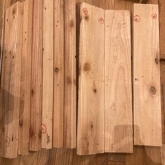 木材 抜き板 約49〜50cm   10本