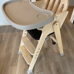 カトージ　KATOJI 木製ハイチェア　Easy-sit