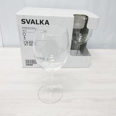 ☆T2491☆ IKEA ワイングラス🍷 SVALKA スヴァル...