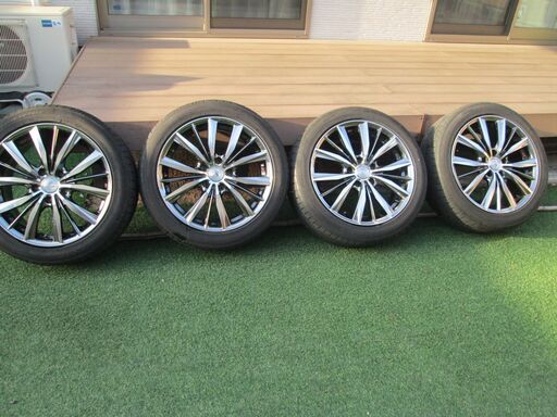 日産セレナ C26 履いていた 205/50R17 weds LEONIS タイヤホイール