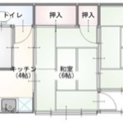 ⭕️津市🉐希少戸建て借家🉐ペット可🉑3DK🏘駐車場、倉庫付き🚗コンビニ、ドラッグストア徒歩3分圏内立地良好☘️の画像