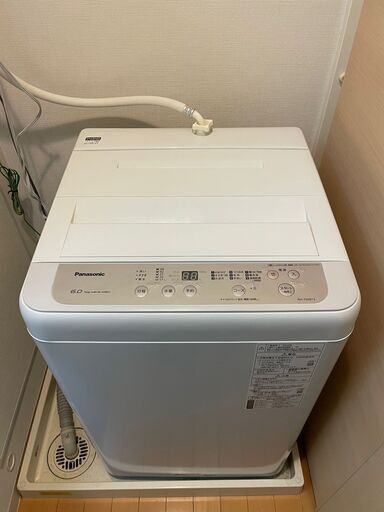[美品] パナソニック洗濯機6KG