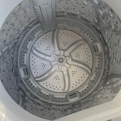 (美品)(値下げ交渉可能)2021年製洗濯機6kg売ります