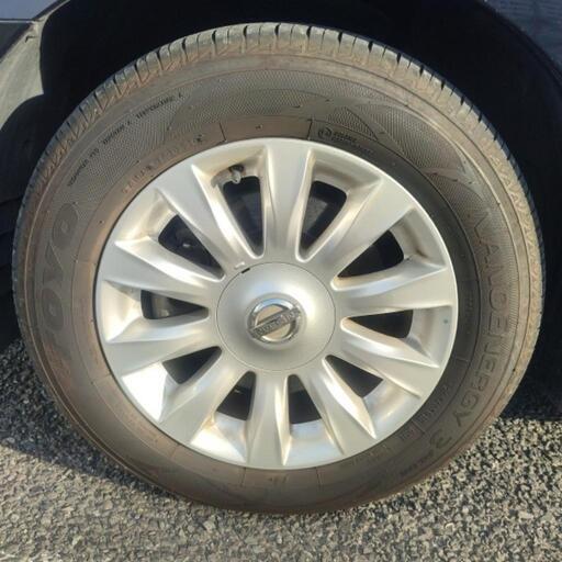 日産 ティアナ(DBA−J32)外しアルミホイールとタイヤセット