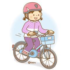 女の子のファースト自転車