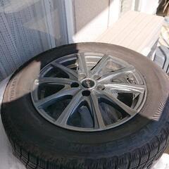 トヨタウィッシュ 冬のタイヤ 15インチ