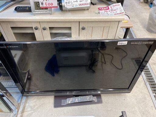 ☆中古¥15,800!【会員価格¥15,800】SHARP 40インチ液晶テレビ ☆中古¥15,800!【会員価格¥15,800】SHARP 40インチ液晶テレビ