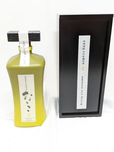 本格焼酎 古式有機原酒 ななこ 2019年 37％ 720ml 未開栓　ag-al026