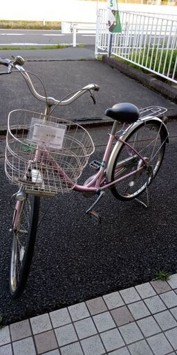 ★ジモティ割あり★  軽快車 26インチ ピンク クリーニング済み SJ1798