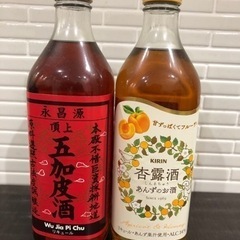 【入手困難品】五加皮酒＆杏露酒のセット