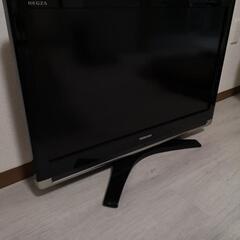 TOSHIBA　REGZA　32型　テレビ　リモコン付き
