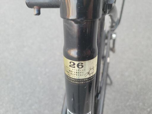 N032☆26インチ普通自転車☆防犯登録料込