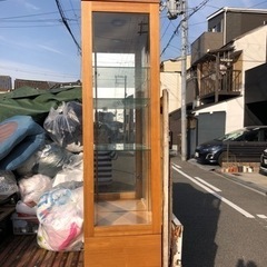 TAKEDOMI 武富家具　飾り棚　木製&ガラス　ZORO440...