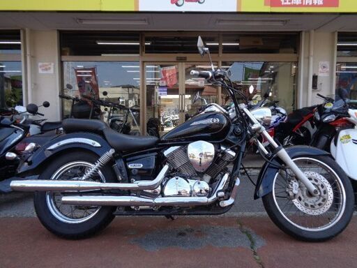 NO.4655　ドラッグスター２５０　空冷Ｖツイン２５０ｃｃ　アメリカン　ブラック　☆彡 NO.4655 ドラッグスター250 空冷Vツイン250cc アメリカン