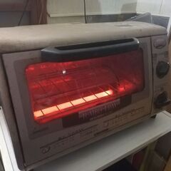 【ネット決済・配送可】オーブントースター　三菱　500w 1000w