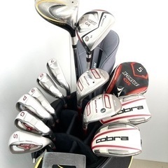 【SOLD OUT！】◆cobra コブラ 他◆ゴルフクラブ セット＋ 美品IGNIO キャディバッグ付き