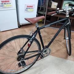 🚲サイクルベースあさひ ウィークエンドバイク🚲700cクロスバイク🚲ブラック🚲オートライト仕様🚲7段変速🚲558