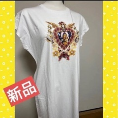 【新品】Tシャツワンピース　