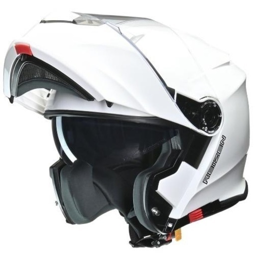 リード工業(LEAD) バイク システムヘルメット REIZEN モジュラーヘルメット ホワイト L