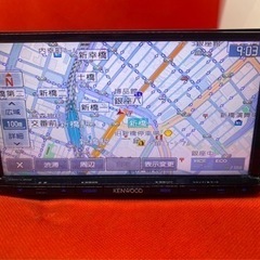 KENWOOD 上級　MDV-L502 フルセグ　2023地図　新品バックカメラ　い-7