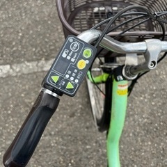 ヤマハ 電動自転車 6.2Ah し新品同様状態