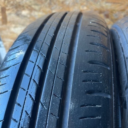 バリ山 DUNLOP ダンロップ ENASAVE EC300＋ 165/65R14 夏タイヤ 2021年