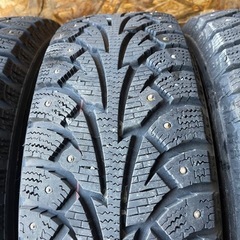 バリ山 HanKooK Winter i pike 175/65R14 スパイク タイヤ 2011年製 14 