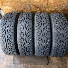 バリ山 HanKooK Winter i pike 175/65R14 スパイク タイヤ 2011年製 14 