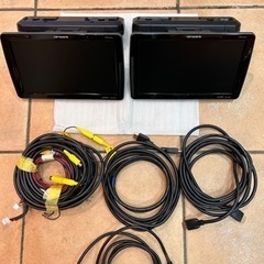 カロッツェリア TVM-PW920T 9V 型ワイドVGA モニター 2台セット