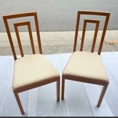 【美品】2脚セット　チェア　椅子
