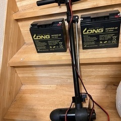 ゴムボート エレキ オール バッテリー フルセット