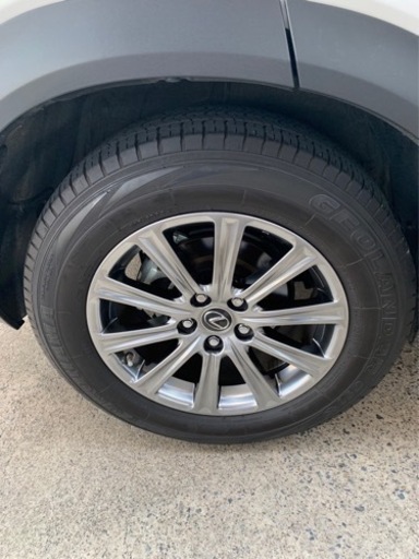 レクサスNX（AYZ15）純正17インチホイールタイヤセット