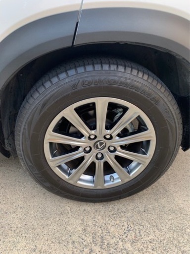 レクサスNX（AYZ15）純正17インチホイールタイヤセット