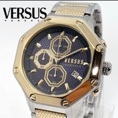 【ネット決済・配送可】Versace 腕時計　稼働品