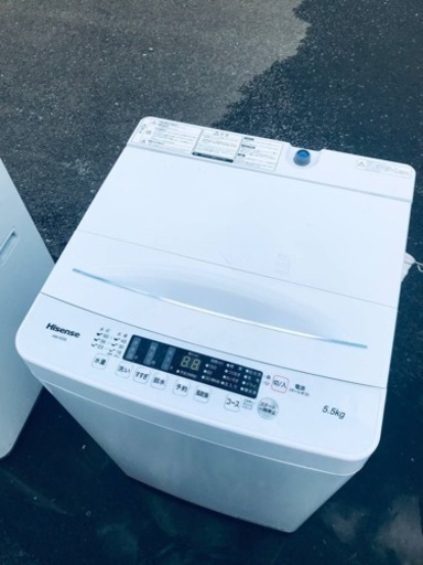 ET1156番⭐️Hisense 電気洗濯機⭐️2021年式