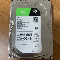 【新品】Seagate BarraCuda 3.5" 8TB 内...