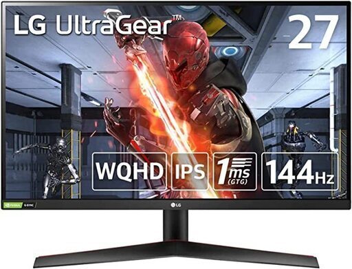 ゲーミングモニター　LG UltraGear 27GN800-B　27センチ