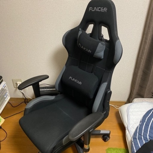 FUNCER ゲーミングチェア ブラック