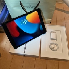 【3/21購入】iPad 9世代 Wi-Fiモデル ケース付