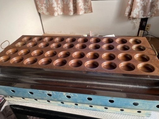 中古品□今川焼き器/プロパン/LPガス/40穴/回転焼/大判焼/焼き 中古品□今川焼き器/プロパン/LPガス/40穴/回転焼/大判焼/焼き