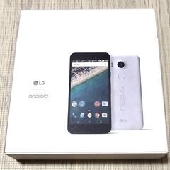 ★★超美品でバッテリー良好【Nexus 5X White 32G...