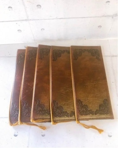 革張りメニュー表/新品